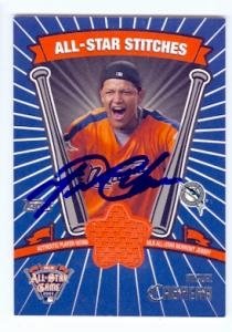 Miguel Cabrera Autographed/Hand Signed baseball card (Marlins - Tigers star) 2005 Topps #ASA-MC All