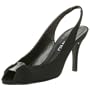 VANELi Women's Pongo  Sling Pump,Black Italian Fabric,7 N US