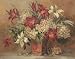 Autumn Lilies by Barbara Mock. Size 30.00 inches width by 24.00 inches height. High Q...