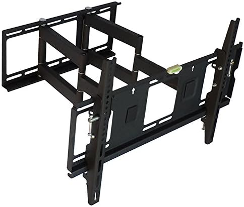 HISAFE Heavy-Duty Dual Arm TV Mount Bracket for 32-65" TVs including LED, LCD and Plasma Flat Screens up to VESA 600x400 mm and 176 lbs