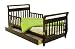 Dream On Me Toddler Bed with Storage Drawer - Cherry