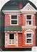 Victorian Dollhouse 1984 Hallmark Keepsake Ornament First in a series of Nostalgic Houses and Shops
