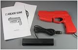 Starter Arcade Guns PC Light Gun Kit (Red) - [Black Buttons/Trigger]