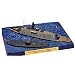Lindberg 1/210 scale Monitor and 1/300 scale Merrimack ships