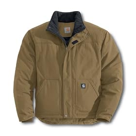Carhartt Mens Nylon Insulated Jacket (Dark Khaki) - XXL - Regular