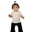 American Apparel 4000ORG Infant baby Rib S/S Lap T