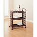 Bamboo Shelf Serving Cart
