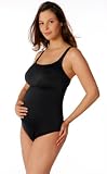 PregO Maternity Solid Empire Tank One Piece Swimsuit