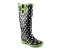 Priceless Womens Black Star Wellington Boots