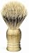 Edwin Jagger Super Badger English Shaving Brush with Drip Stand - Light Horn Color