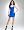 Back Cutout Shine Bodycon Dress - SURF THE WEB (P/S)