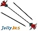 Black Jolly JRS Beginner Juggling Flower Sticks