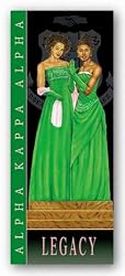 Legacy - AKA Alpha Kappa Alpha by Johnny Myers 8"x20" Art Print Poster