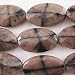 Chiastolite Faceted Ovals 20 X 15mm (AKA Cross Stone)