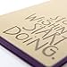 Daycraft A5 Signature 'Stop Wishing Start Doing' Inspiro Notebook