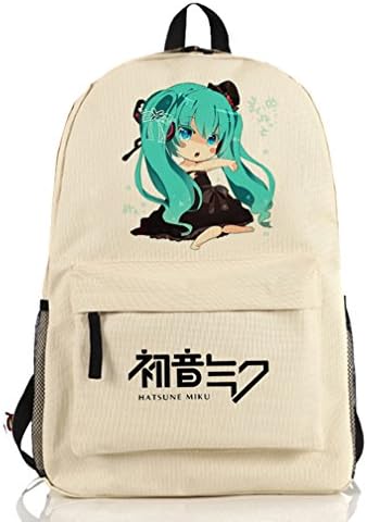 Top Show Japanese Anime Vocaloid Hatsune Miku Backpack School Bag for Friend Birthday Gift (Style 10)