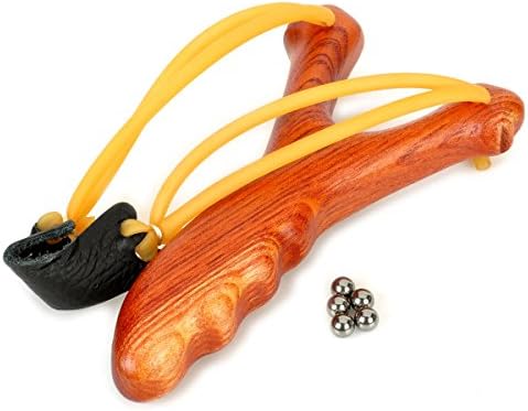 Energlite Outdoor Sports Rosewood Slingshot Catapult