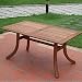 Vifah manufacturing - Vifah Shorea Hardwood Atlantic Rectangular Table