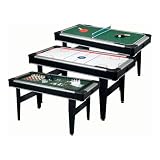 GLD FAT CAT Madison 60in Air Hockey 10 -in-1 Game