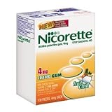 Nicorette-Stop Smoking Aid 4mg Coated Gum, 190 Pieces Fruit Chill