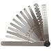 Starrett 245 Engineer's Combination Taper, Wire, And Thickness Gage, 1/2" Width, 4-3/4" Length