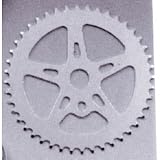 Pyramid 1 piece chainring 28T Steel Chrome