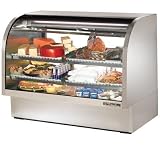 DISPLAY CASES - CURVED GLASS DELI CASE