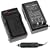Brand New Canon Bp-511, Bp-511a, Bp-508, Bp-512, Bp-514 Camera & Camcorder Battery Home Travel Rapid Charger with Car Adapter