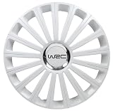 Produkt-Bild: WRC - Kaufmann Neuheiten WR-KFZ-443 4 Radzierblenden 13 Zoll, wei&szlig;