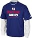 New York Giants -Blue- Upside Layered Long Sleeve T-Shirt