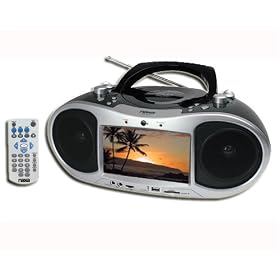 Naxa NX-252 Portable dvd Player with 7 tft lcd sCREEN, AM/FM Stereo Radio, usb PLUG and sd/mmc cARD SLOT