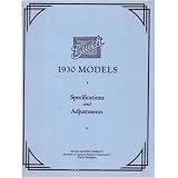1930 BUICK Full Line Service Shop Repair Manual Book by General Motors