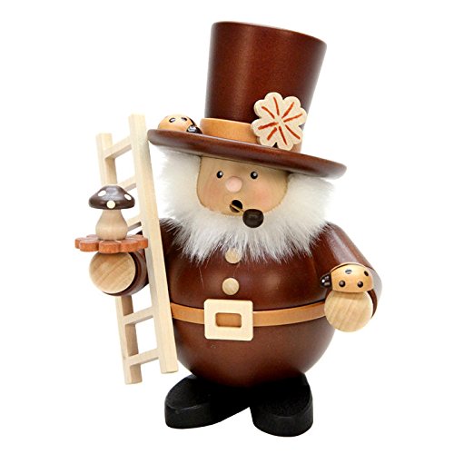 1-463 – Christian Ulbricht Incense Burner – Chimney Sweep (Natural) – 7″”H x 6″”W x 5″”D