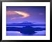 Dawn Sky Over Taal Lake, Home of Taal Volcano, Lake Taal, Batangas, Philippines Styles Framed Art Poster Print by John Pennock, 31x25