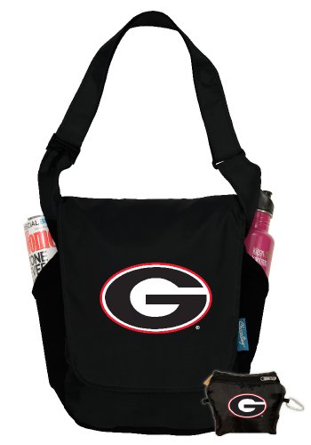 ChicoBag NCAA Georgia Bulldogs Messenger12 rePETe Bag