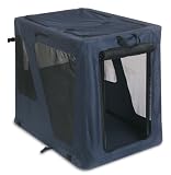 Petmate Pop-Up Kennel Large, Mood Indigo