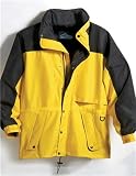 Colorblock Nylon Parka with Mesh Lining