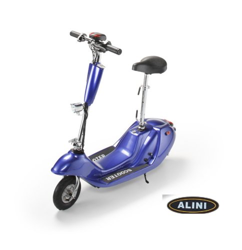 Childrens Toyshop  Toys : ALINI ELECTRIC SCOOTER 200 WATT IN BLUE