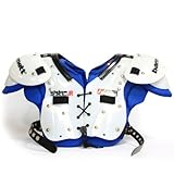 VISION JR shoulder pad for junior/youth football players, size 2XL, royal