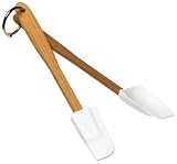 SiliconeZone Mini Spatula/Spoon Set, White
