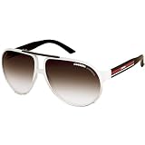 Carrera Forever Mine/S Adult Casual Sunglasses/Eyewear - White Crystal Black/Gray Gradient