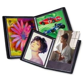Itoya Art Profolio Evolution 8x10in. Photo Size 24 Sheets for 48 Pictures Black - Itoya EV-12-7