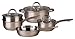 Oster 76883.08 Westmarch 8-Piece Cookware Set, Stainless Steel