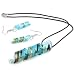 Schmuck : Strudel Glas Blau Collier Ohrringe Ohrhänger Schmuckset