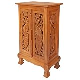 Asian Peacock Storage Cabinet
