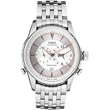 Oris Mens Artelier World Timer Steel Watch 69075814051MB by Oris