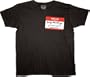The Princess Bride Hello My Name Is Inigo Montoya Badge Black T-Shirt Tee