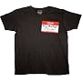 The Princess Bride Hello My Name Is Inigo Montoya Badge Black T-Shirt Tee