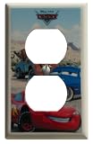 Disney Cars 1-duplex Outlet Cover Wall Plate