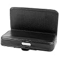 mumbi quer Tasche iPhone 4 4S H�lle / horizontal Case (Quertasche) G�rteltasche PASST mit Bumper